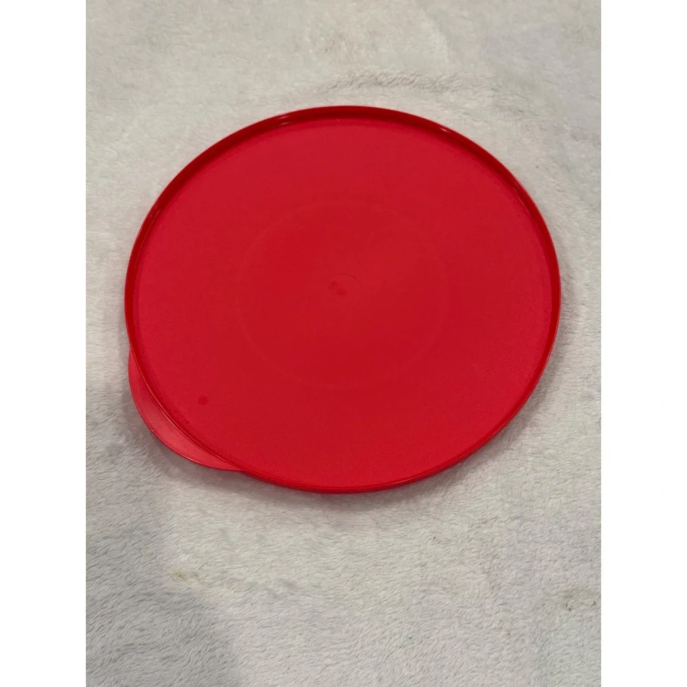 Tupperware Impressions Large Bowl‎ Replacement Seal Lid Red 3092E-2 10 Inch